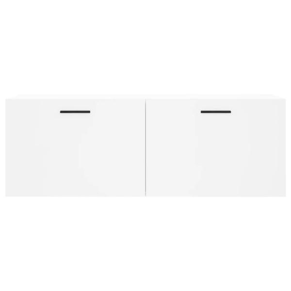 Wandschrank Weiß 100x36,5x35 cm Holzwerkstoff