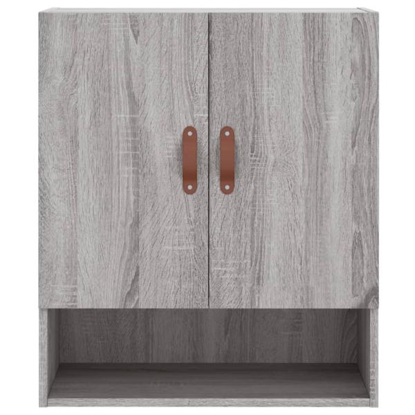 Wandschrank Grau Sonoma 60x31x70 cm Holzwerkstoff