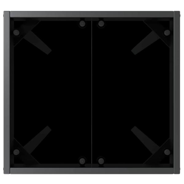 Sonnenliege 3 pcs Schwarz 197 x 70 x 82 cm Poly-Rattan