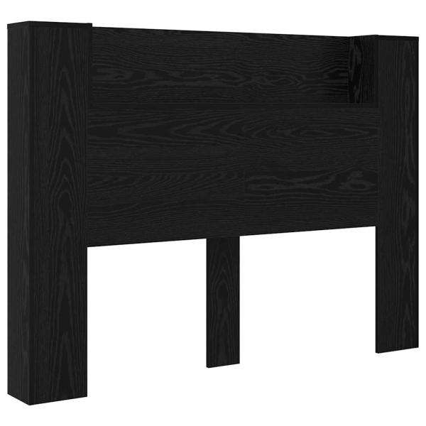 Kopfteil Schrank Schwarze Eiche Holzwerkstoff