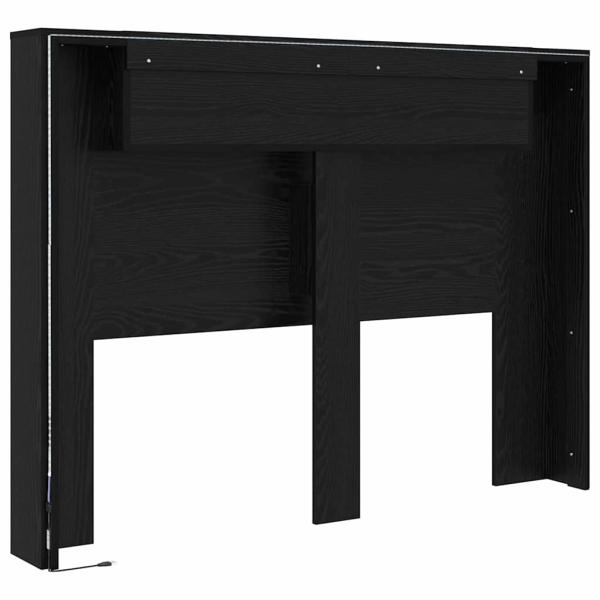 Kopfteil Schrank Schwarze Eiche Holzwerkstoff