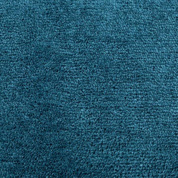 Teppich OVIEDO Kurzflor Türkis Ø 200 cm