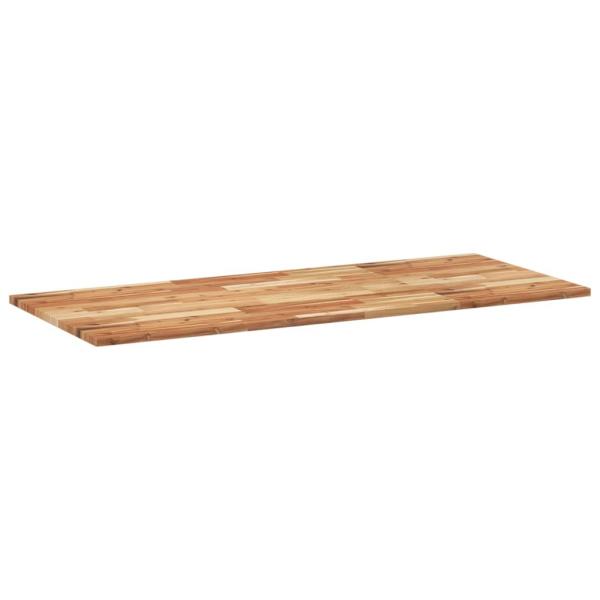 Schreibtischplatte Ölbeschichtung 120x60x2 cm Massivholz Akazie