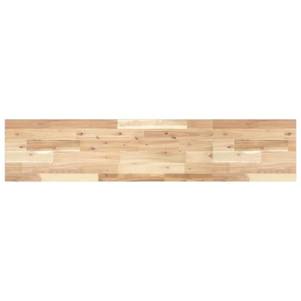 Schweberegale 3 Stk. 120x30x2 cm Massivholz Akazie Unbehandelt