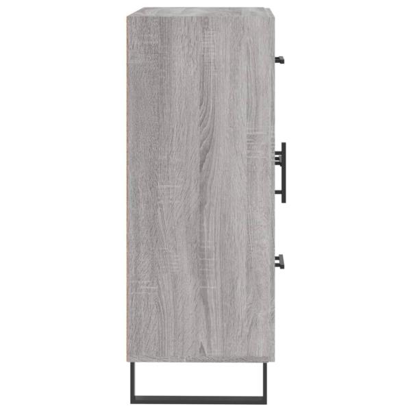 Sideboard Grau Sonoma 69,5x34x90 cm Holzwerkstoff