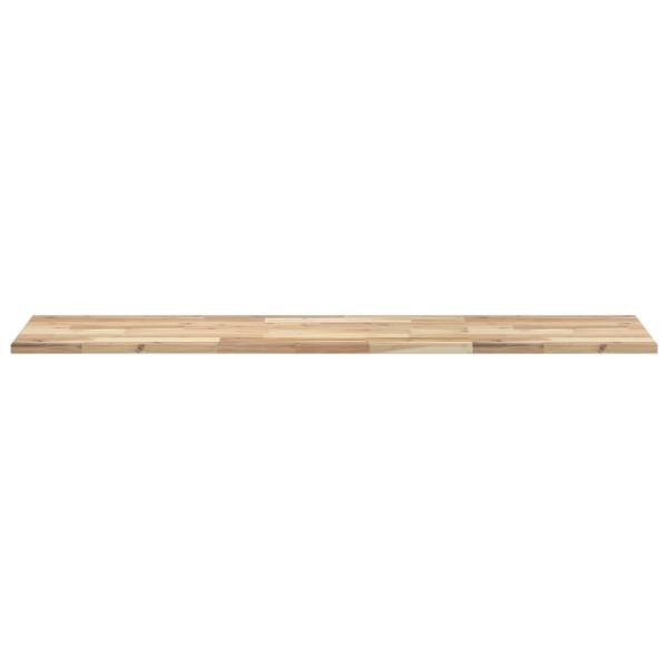 Waschtischplatte Unbehandelt 120x40x2 cm Massivholz Akazie