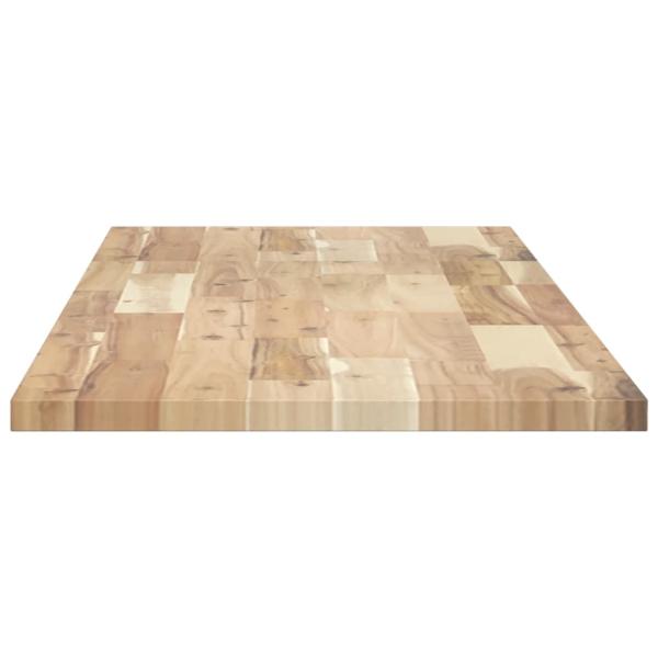 Waschtischplatte Unbehandelt 120x40x2 cm Massivholz Akazie