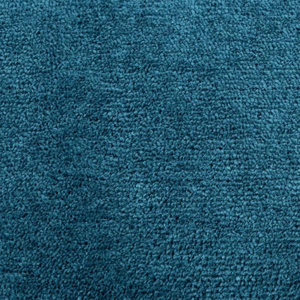 Teppich OVIEDO Kurzflor Türkis Ø 160 cm
