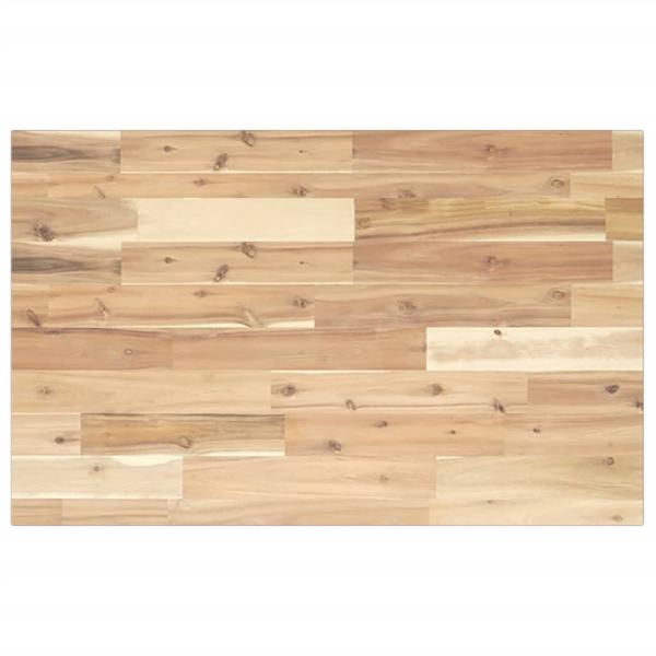 Tischplatte Rechteckig 100x50x2 cm Massivholz Akazie