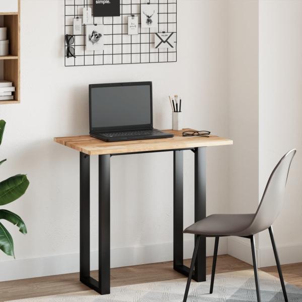 Tischplatte Rechteckig 100x50x2 cm Massivholz Akazie