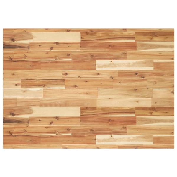 ARDEBO.de - Schreibtischplatte Ölbeschichtung 120x70x2 cm Massivholz Akazie