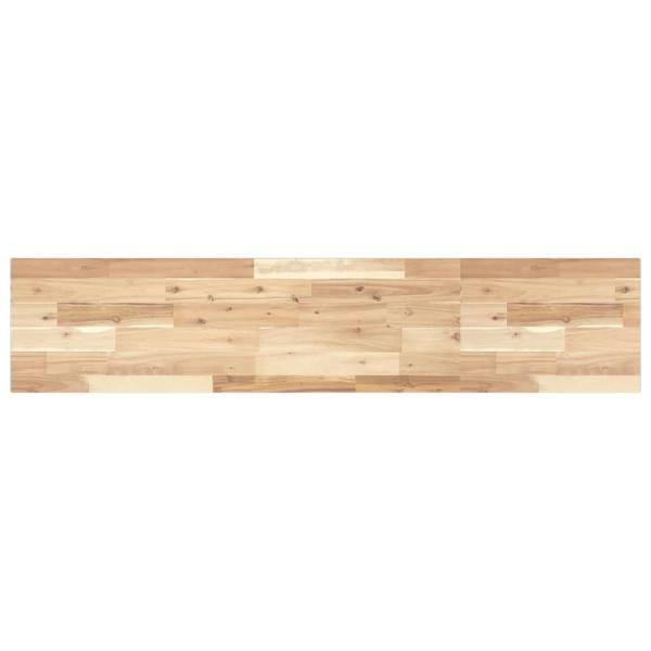Schweberegale 4 Stk. 160x30x2 cm Massivholz Akazie Unbehandelt