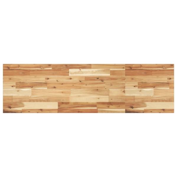 Schweberegale 4 Stk. 120x40x2 cm Massivholz Akazie Ölbehandelt