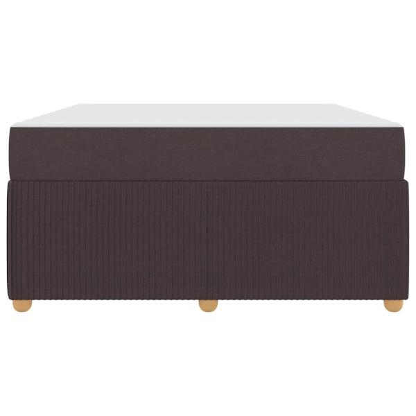 Bettgestell Sonstiges Dunkelbraun 140 x 200 cm Stoff