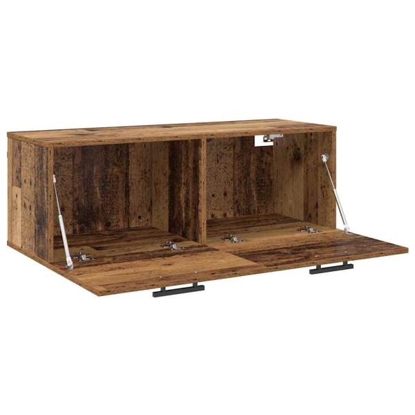 Wandschrank Altholz 100 x 36.5 x 35 cm Holzwerkstoff