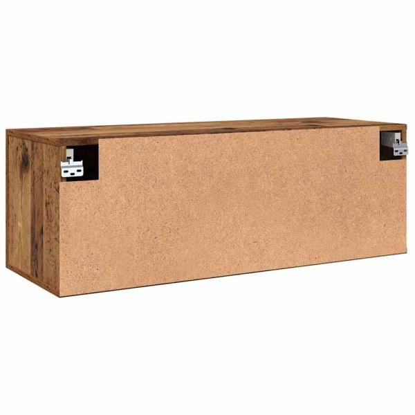 Wandschrank Altholz 100 x 36.5 x 35 cm Holzwerkstoff