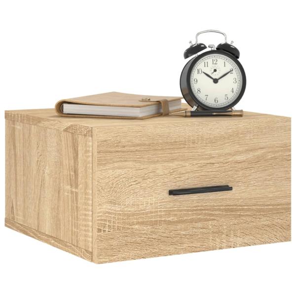 Wand-Nachttisch Sonoma-Eiche 35x35x20 cm