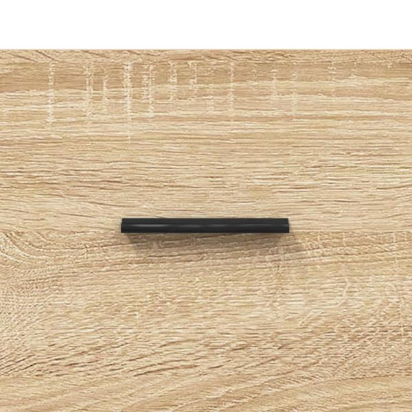 Wand-Nachttisch Sonoma-Eiche 35x35x20 cm