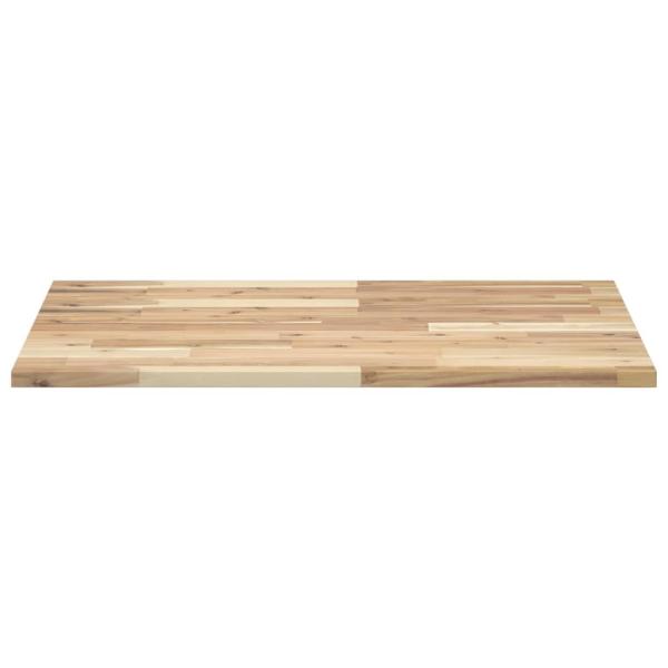 Waschtischplatte Unbehandelt 80x60x2 cm Massivholz Akazie