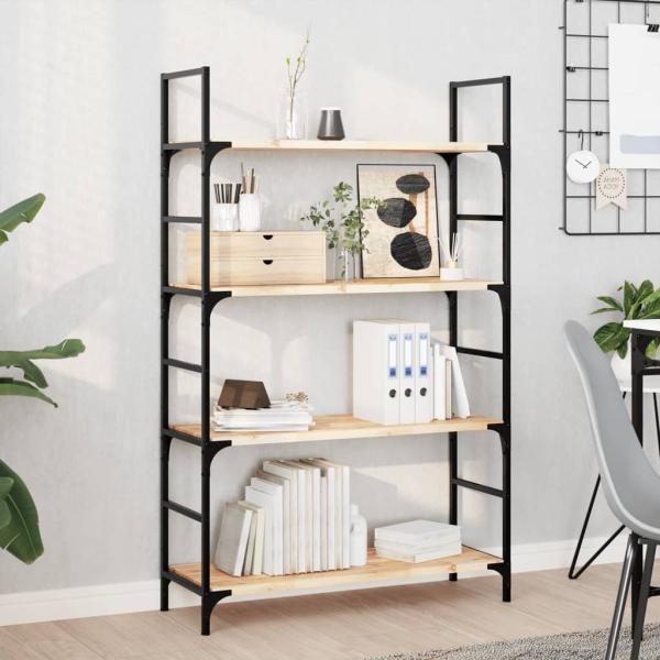 ARDEBO.de - Schweberegale 2 Stk. 100x30x2 cm Massivholz Akazie Unbehandelt