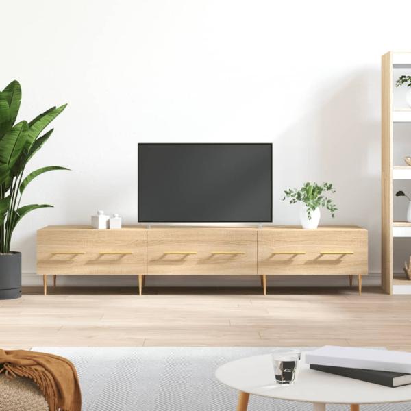 ARDEBO.de - TV-Schrank Sonoma-Eiche 150x36x30 cm Holzwerkstoff
