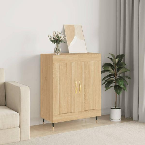 ARDEBO.de - Sideboard Sonoma-Eiche 69,5x34x90 cm Holzwerkstoff