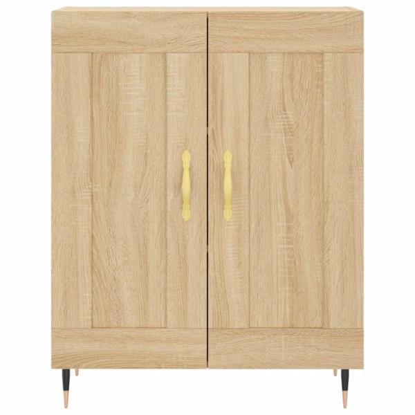 Sideboard Sonoma-Eiche 69,5x34x90 cm Holzwerkstoff