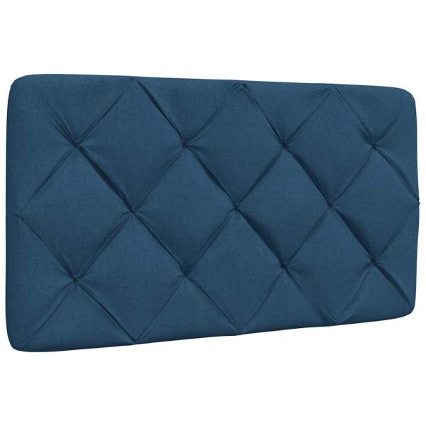 Bettgestell ohne Matratze Blau 80x200 cm Stoff