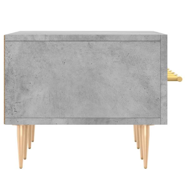 TV-Schrank Betongrau 150x36x30 cm Holzwerkstoff