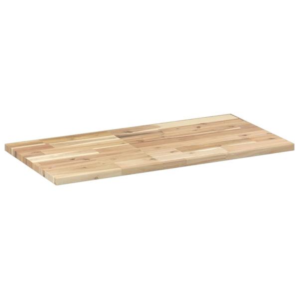 Schweberegale 4 Stk. 80x40x2 cm Massivholz Akazie Unbehandelt