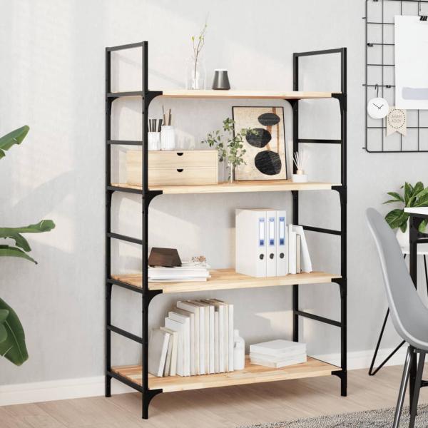 ARDEBO.de - Schweberegal 60x40x2 cm Massivholz Akazie Unbehandelt