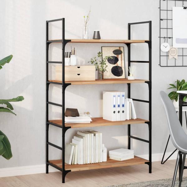 ARDEBO.de - Schweberegale 2 Stk. 60x40x2 cm Massivholz Akazie Ölbehandelt