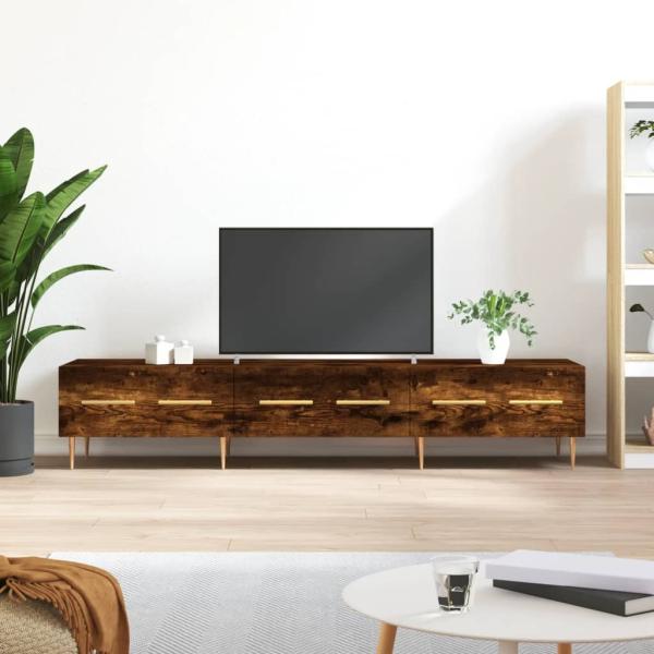 ARDEBO.de - TV-Schrank Räuchereiche 150x36x30 cm Holzwerkstoff
