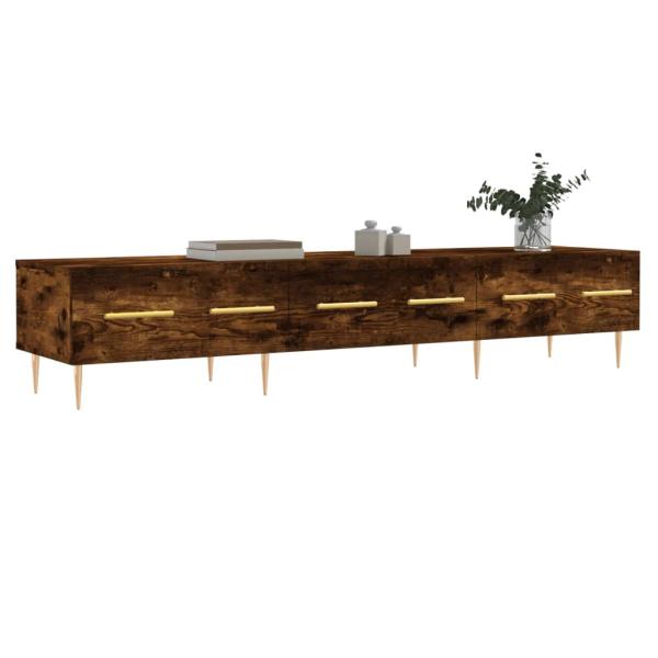 TV-Schrank Räuchereiche 150x36x30 cm Holzwerkstoff