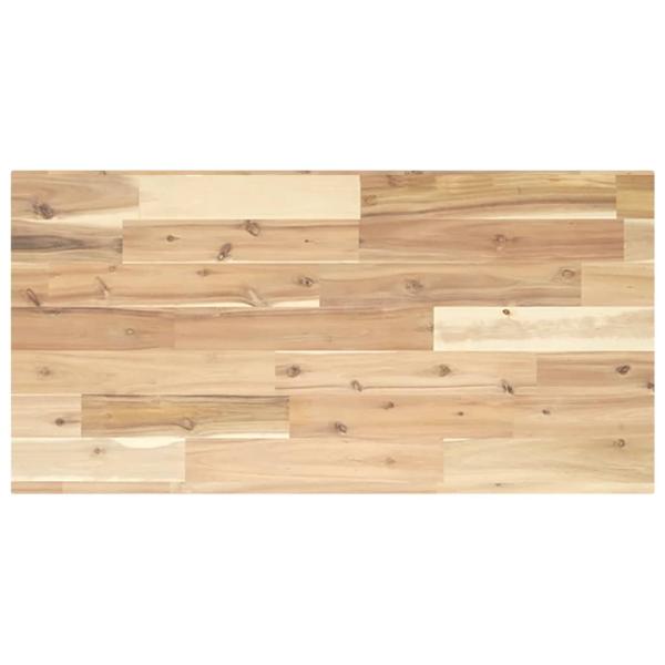 Schweberegale 2 Stk. 60x40x2 cm Massivholz Akazie Unbehandelt