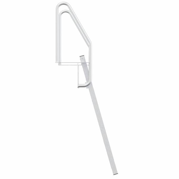 Dockleiter Sonstiges Silber 58 x 77 x 191 cm Aluminium