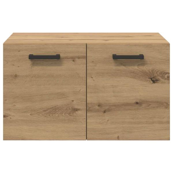 Wandschrank Eiche handwerklich 60 x 36.5 x 35 cm Holzwerkstoff