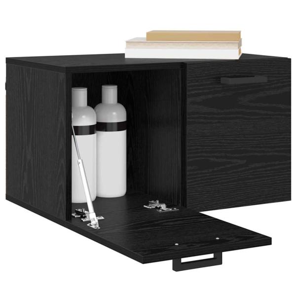 Wandschrank Schwarze Eiche 60 x 36.5 x 35 cm Holzwerkstoff