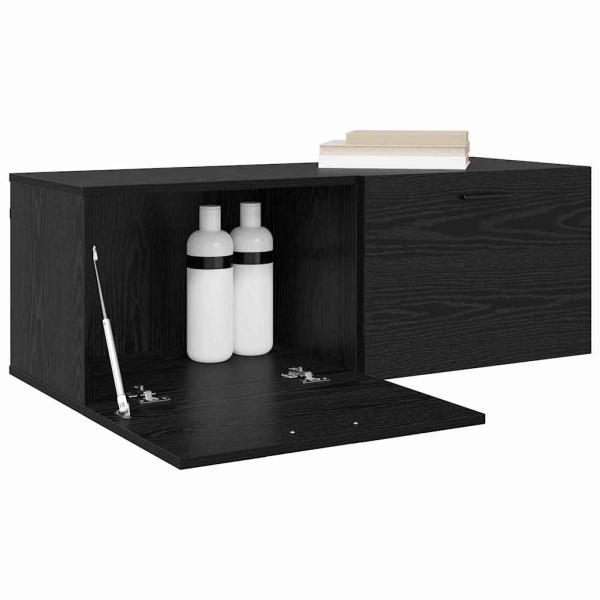 Wandschrank Schwarze Eiche 100 x 36.5 x 35 cm Holzwerkstoff