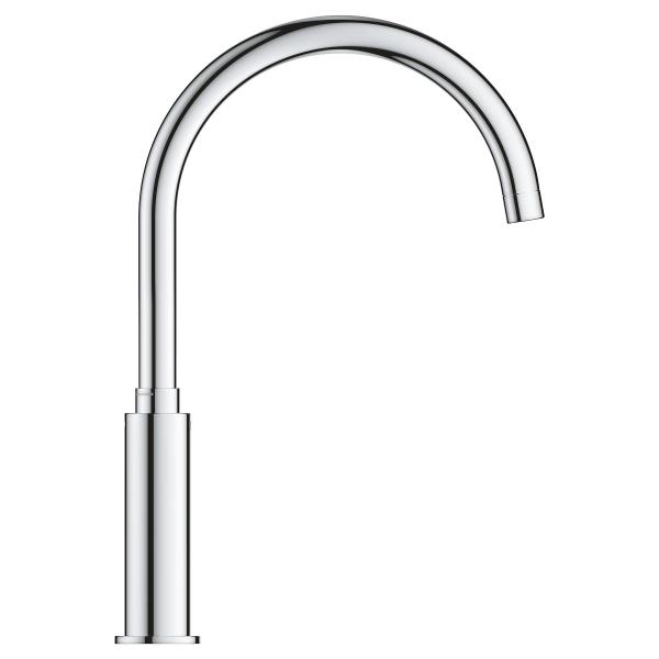 GROHE Blue Pure Mono Küchenarmatur mit Filterfunktion, Hochdruck, C-Auslauf, chrom (31724000)