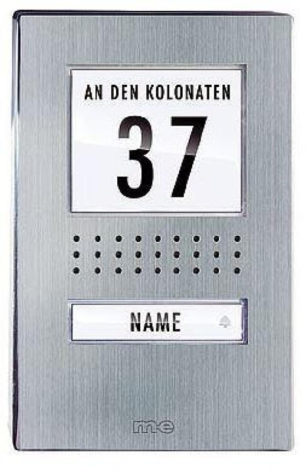 ARDEBO.de M-E Vistadoor ADV 110.1 EG Audio-Außenstation, Aufputz, 1-Familienhaus (40931)