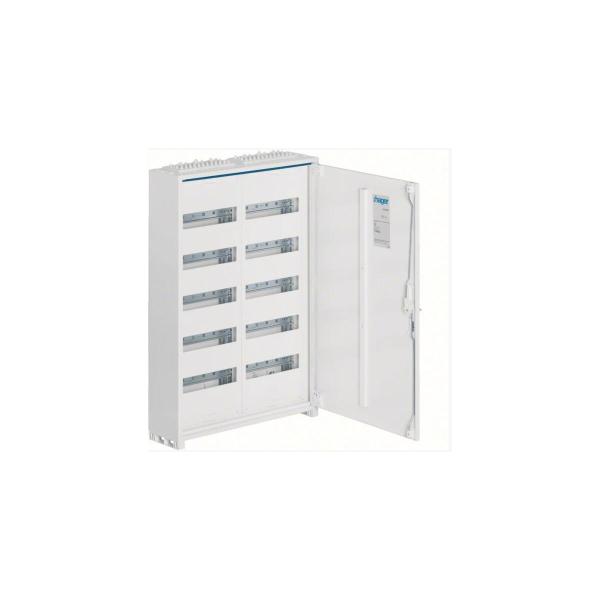 ARDEBO.de Hager FWB52A Feldverteiler AP, univers, IP44, SKII, 120PLE, 2x5 Reihen, 800x550x161mm, ohne Klemme