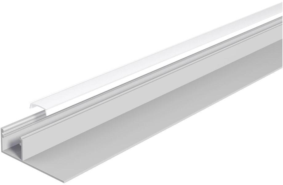 ARDEBO.de EVN APTB-Serie Alu Trockenbauprofil mit Abdeckung, 300cm (APTB1AM300)
