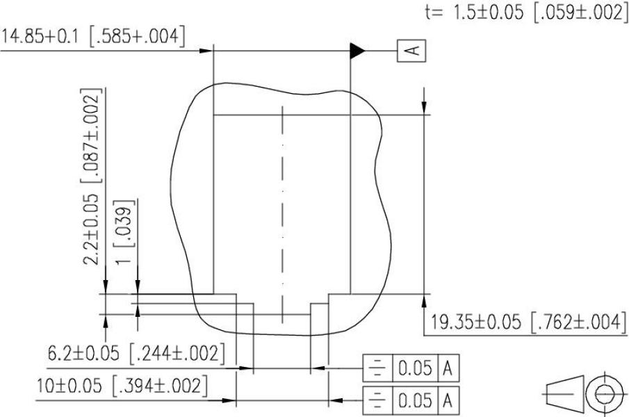 Metz Connect Modul 19 Zoll Modulträger, 1,5HE, 48 Port, unbestückt, Edelstahl (130924-00-E)