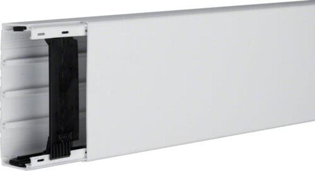 ARDEBO.de Hager LF4011007035 Leitungsführungskanal aus PVC, LF 40x110 mm, lichtgrau, 2 m