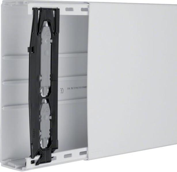 ARDEBO.de Hager LF6023007035 Leitungsführungskanal aus PVC, LF 60x230 mm, lichtgrau, 2m