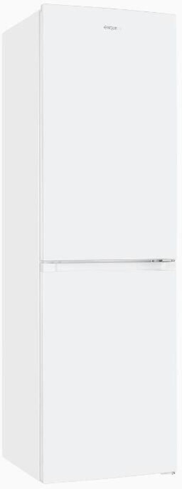 Exquisit KGC250-85-NF-040D Stand Kühl-Gefrierkombination, 54 cm breit, 247 L, NoFrost, LED Beleuchtung, weiß