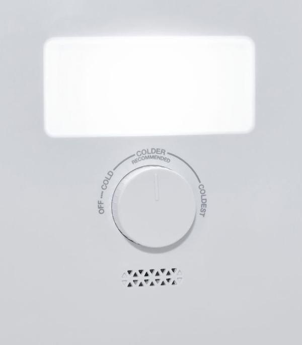 Exquisit KGC250-85-NF-040D Stand Kühl-Gefrierkombination, 54 cm breit, 247 L, NoFrost, LED Beleuchtung, inoxlook