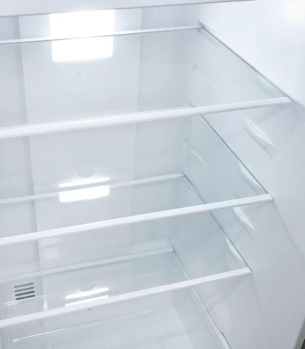 Exquisit KGC250-85-NF-040D Stand Kühl-Gefrierkombination, 54 cm breit, 247 L, NoFrost, LED Beleuchtung, inoxlook