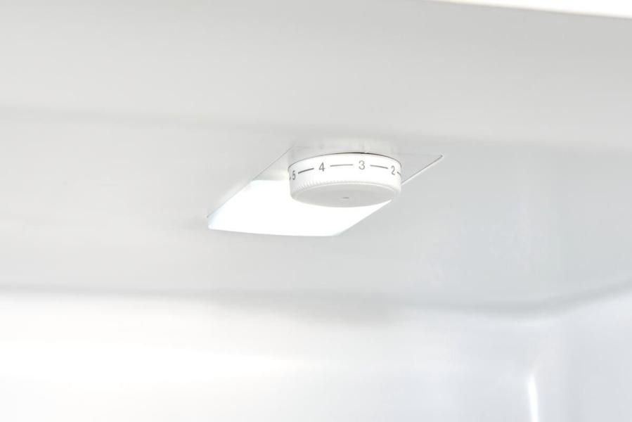 Exquisit KGC320-95-E-040E Stand Kühl-Gefrierkombination, 60 cm breit, 315 L, LED Beleuchtung, Edelstahloptik